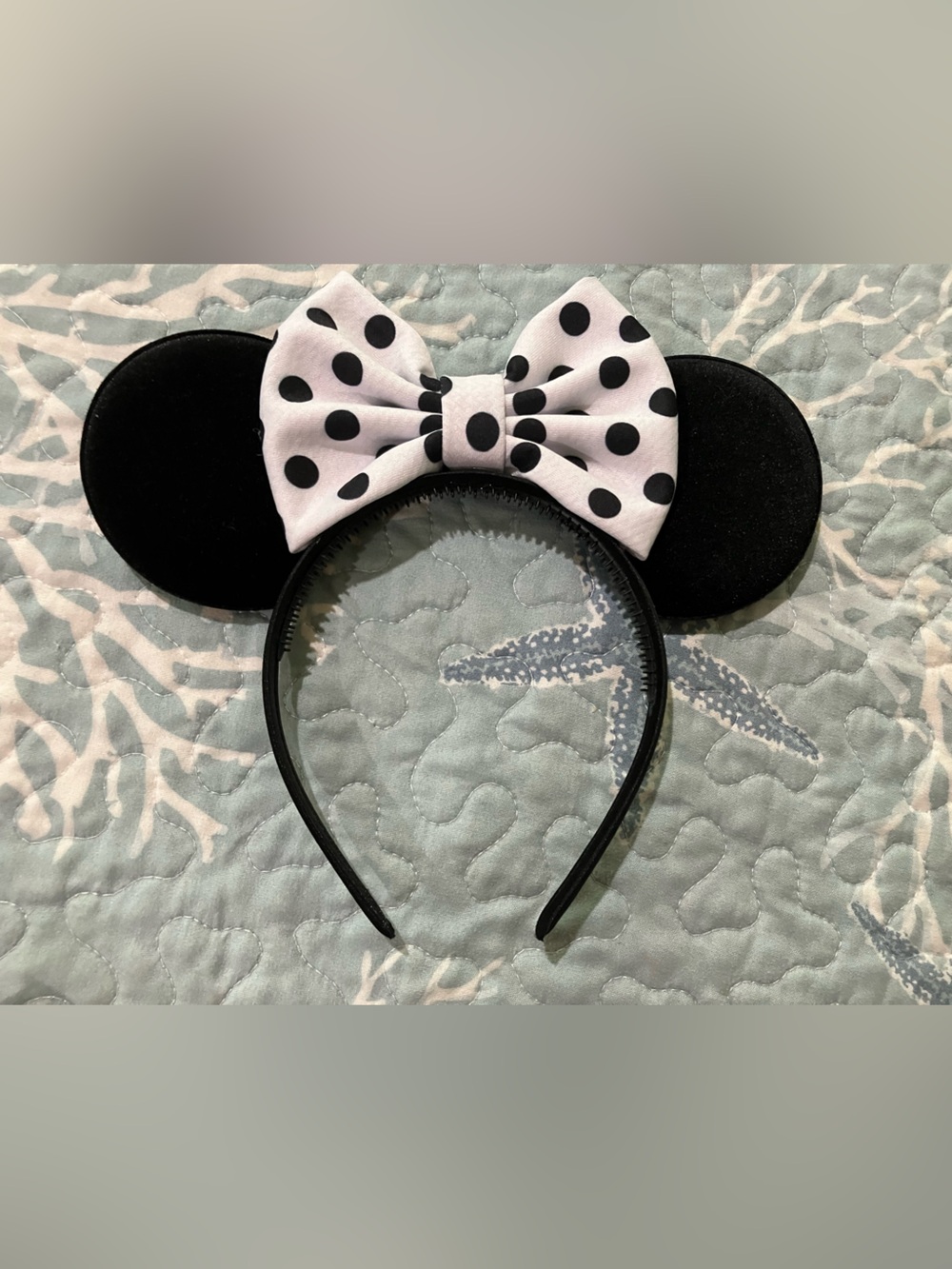 Minnie Mouse ears headband
